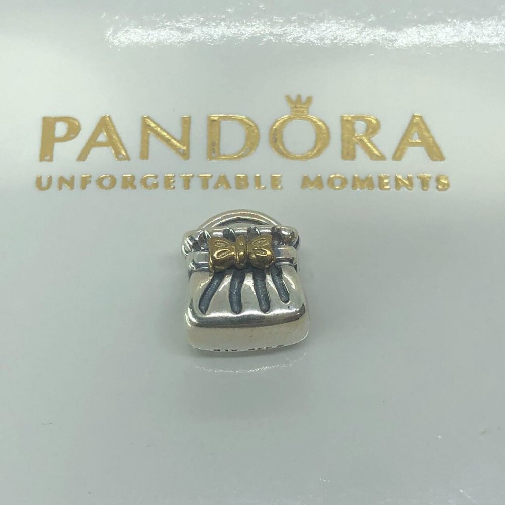 ✨🔥Pandora Bow Shopping Purse Bag CHARM